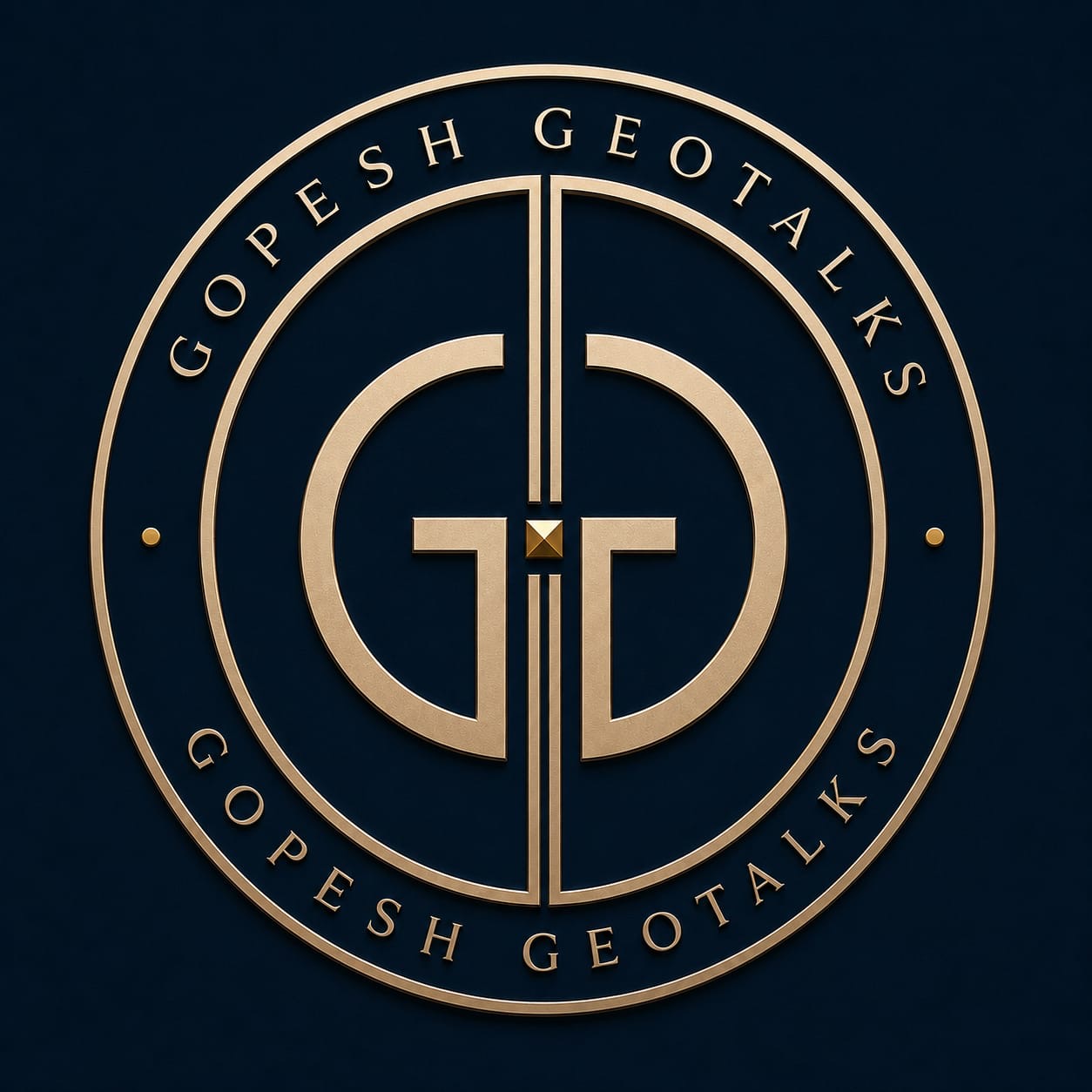 Gopesh GeoTalks logo